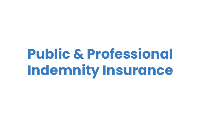 Public & Professional Indemnity Insurance